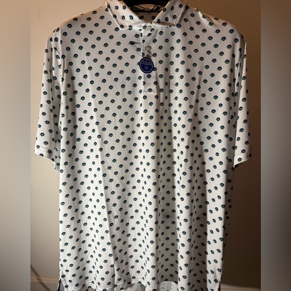 Ralph Lauren Other - NWT RLX Ralph Lauren Golf Polo White Shirt with Floral Print Men's Sz XL $98